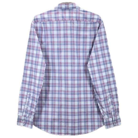 Michael Kors Classic Fit Dres Shirt Men L Plaid Button Down Long Sleeve Casual - Picture 2 of 9